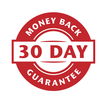 30-day-seal 30 Day money back guarantee graphic