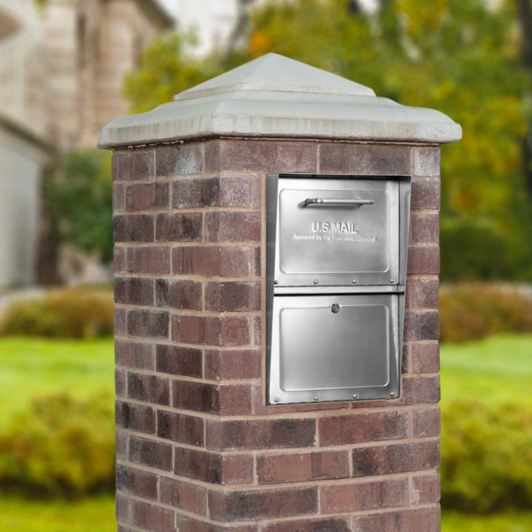 Stainless Steel Secure Curbside Locking Mailbox | MailCase
